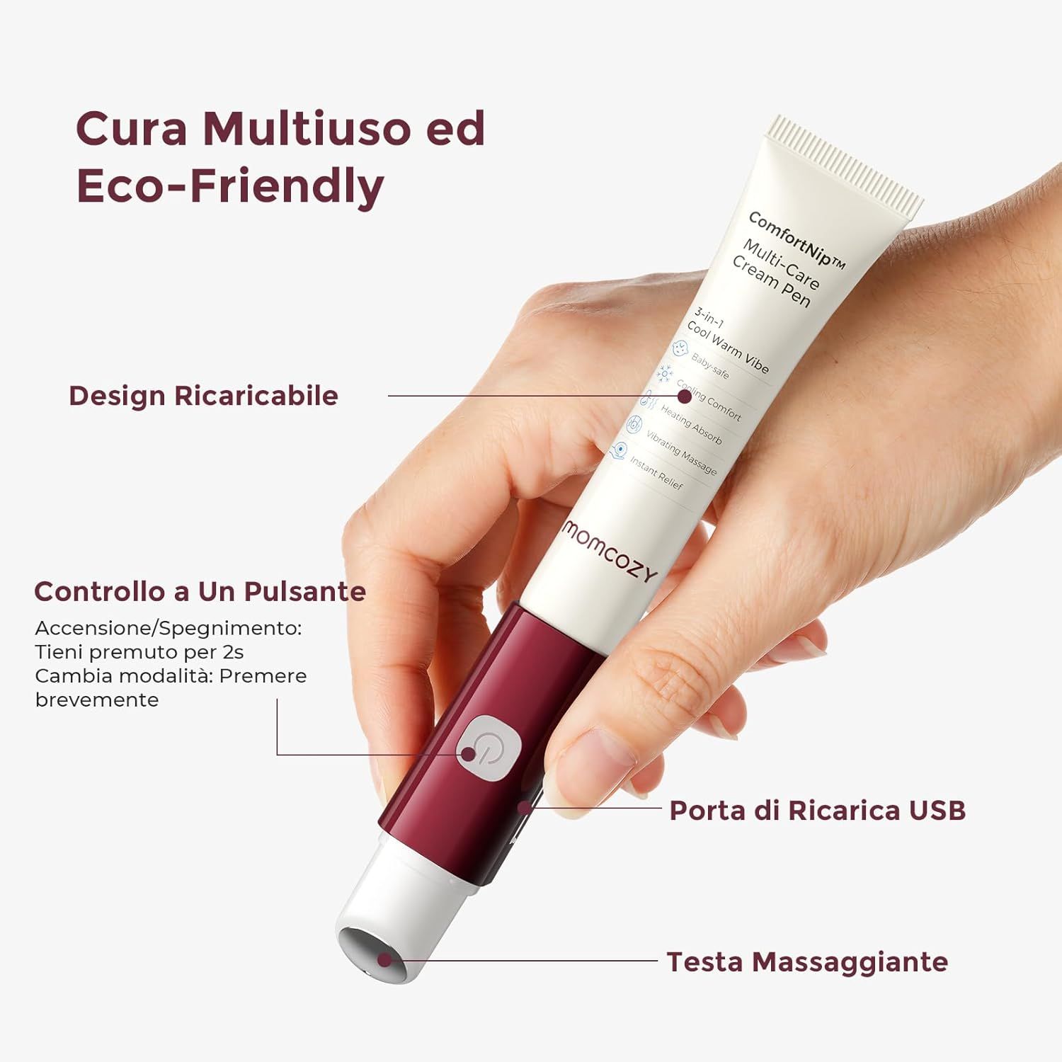 Unguento per capezzoli ComfortNip per l’allattamento Momcozy