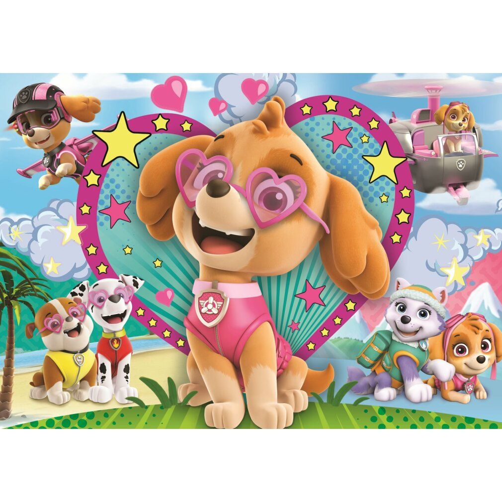 Puzzle glitterato Paw Patrol 100T