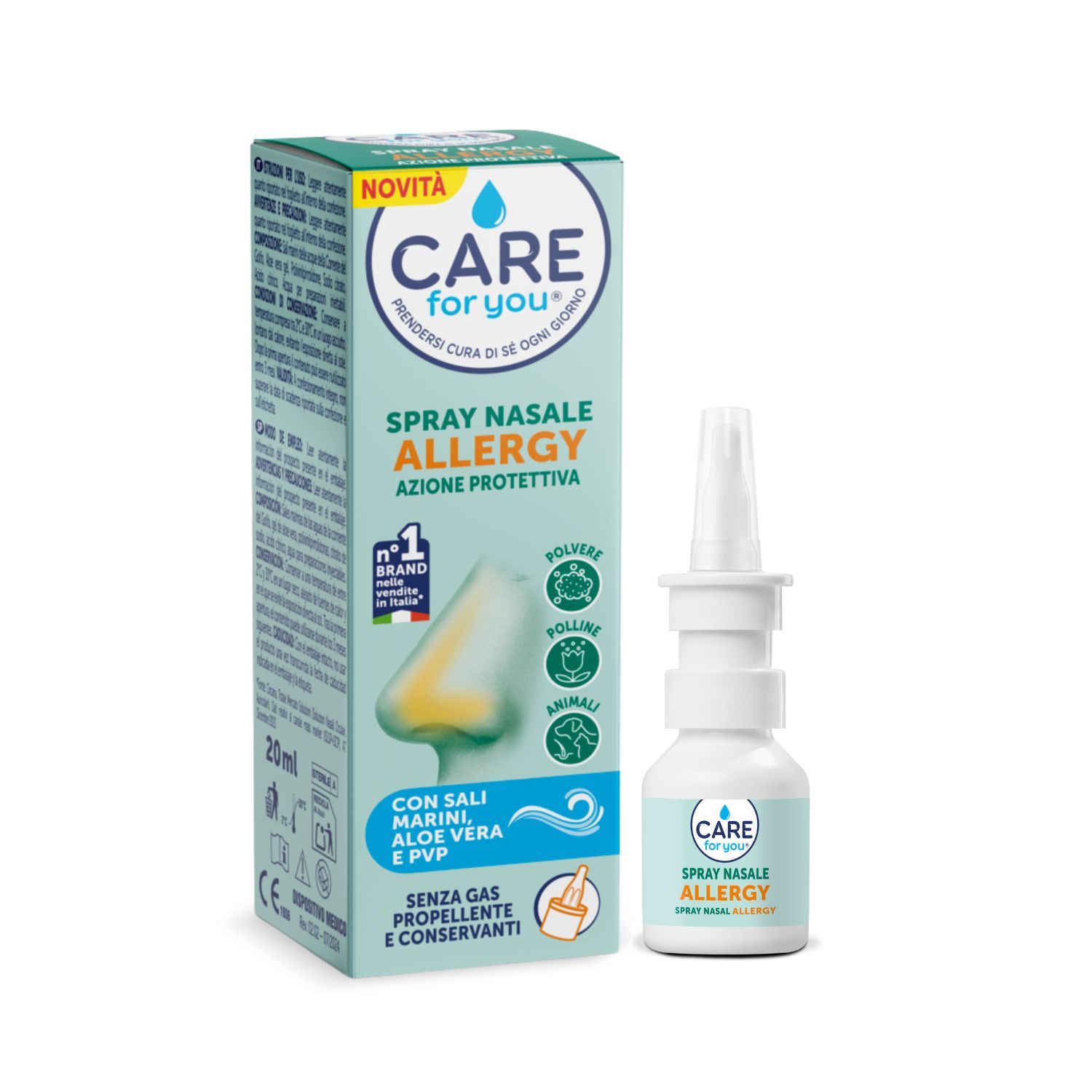 Care For You Spray Nasale Allergy, 20 ml