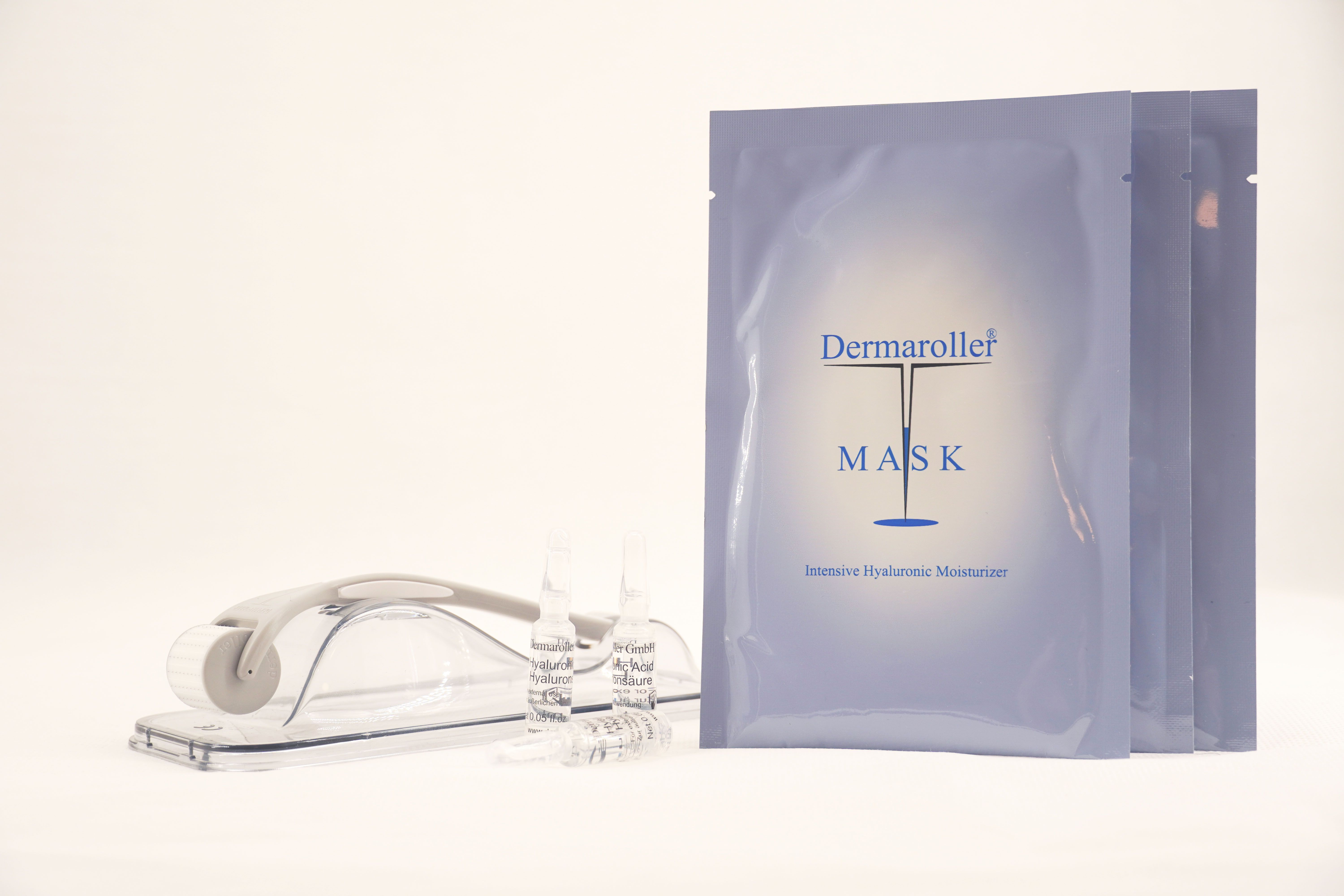 Dermaroller Set per uso domestico: maschera e fiala