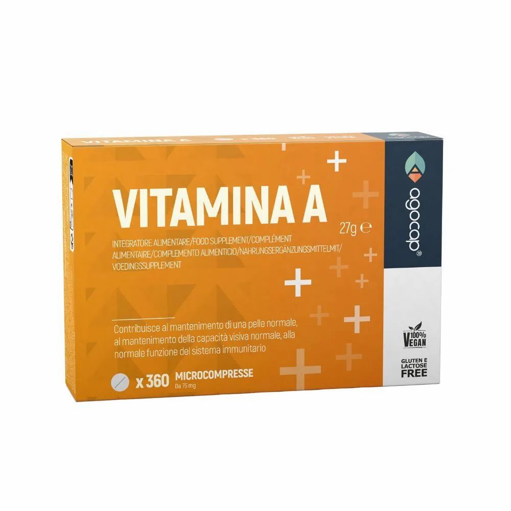 agocap - Vitamina A pura alto dosaggio 360 comprese