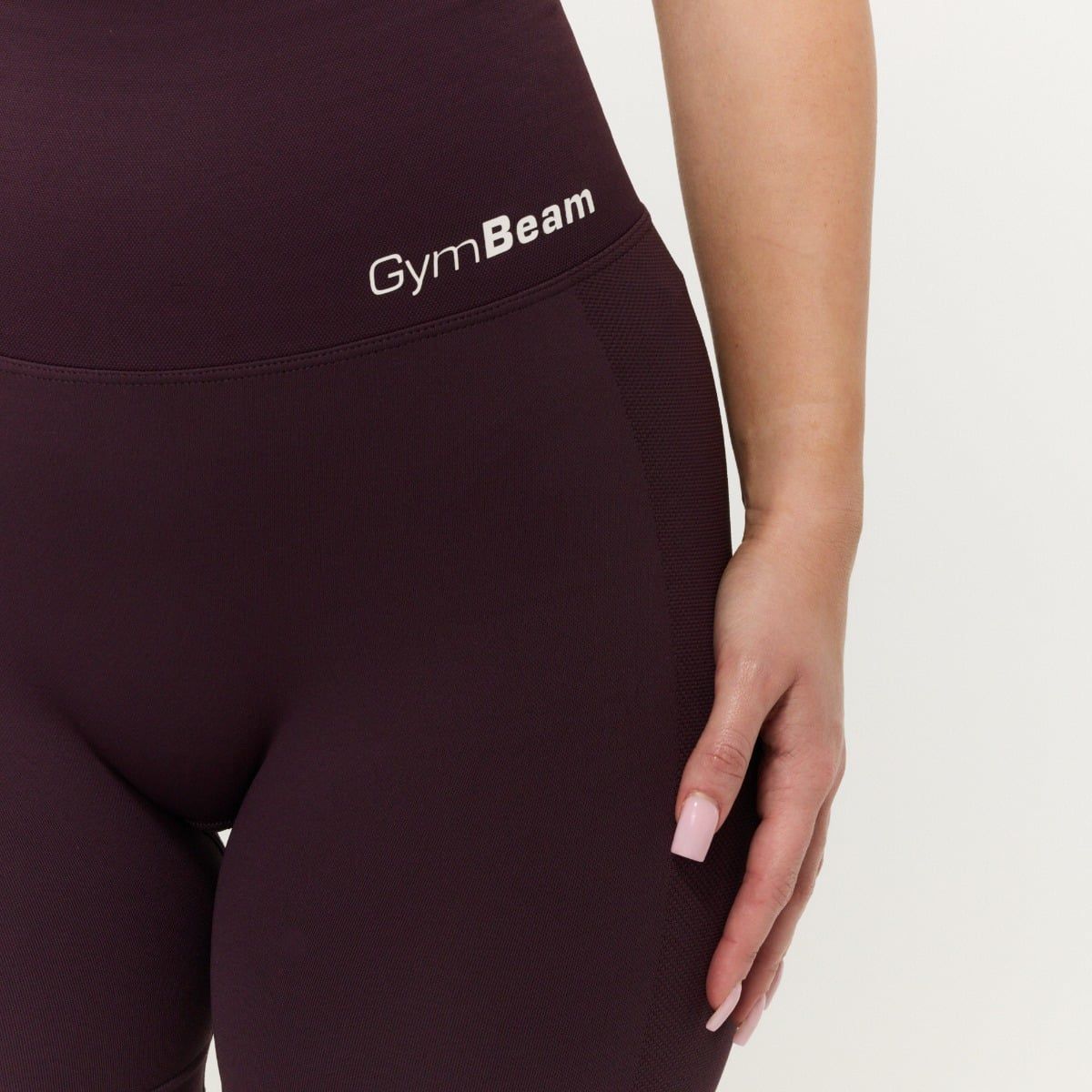 GymBeam Pantaloncini donna GymBabe senza cuciture vita alta Eclipse