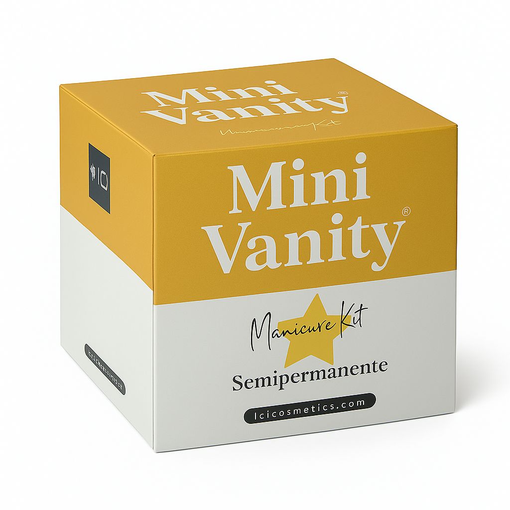 LCI Cosmetics - Kit Portatile MINI VANITY Semipermanente e manicure  LCI - 3 Colori - CLASSIC