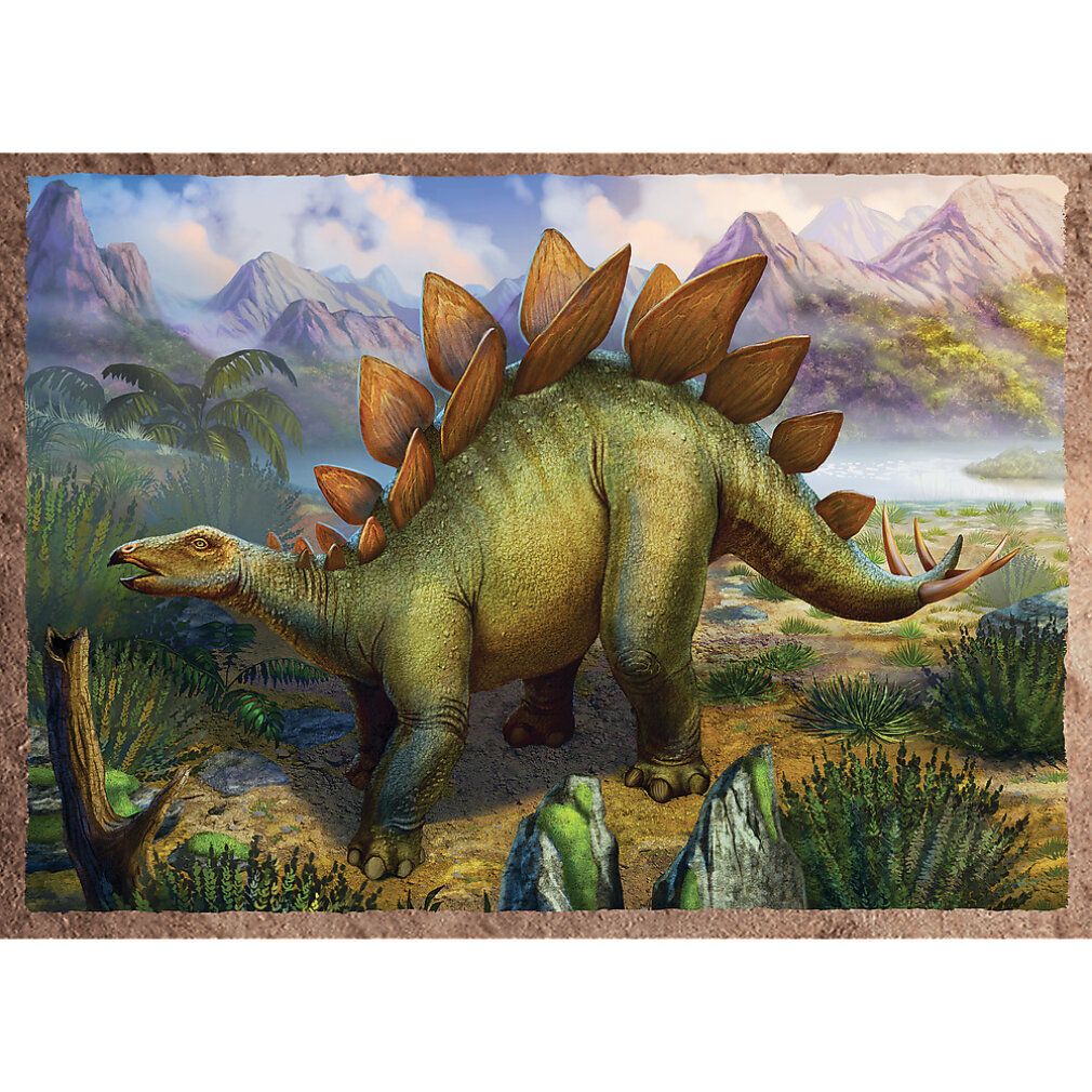 trefl Puzzle Dinosauri interessanti 4in1 (35,48,54,70 pezzi)