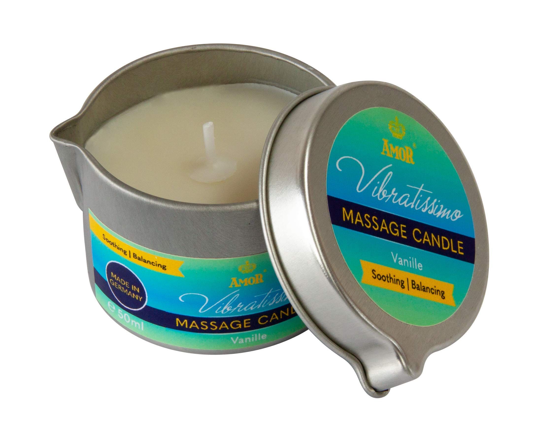 Vibratissimo Candela da Massaggio Vaniglia