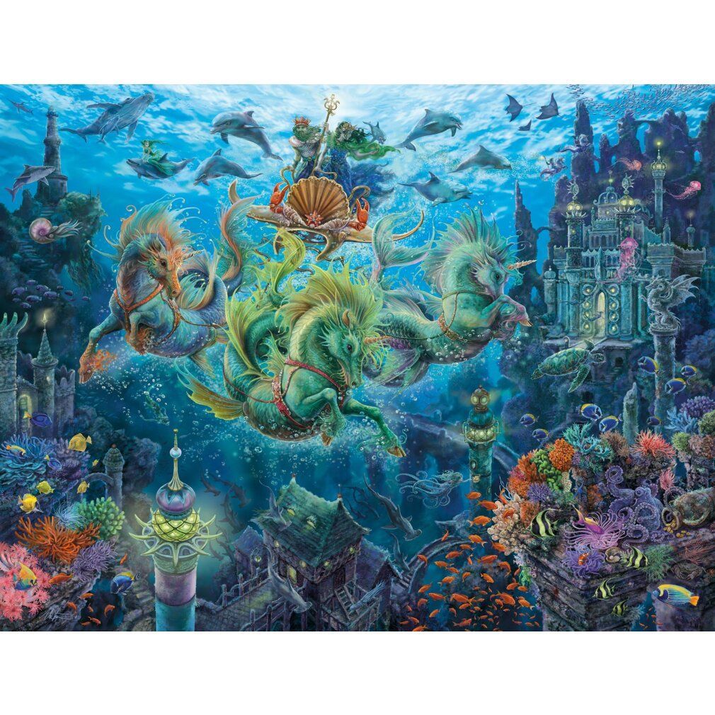 Puzzle ravensburger Magia subacquea 2000 pezzi