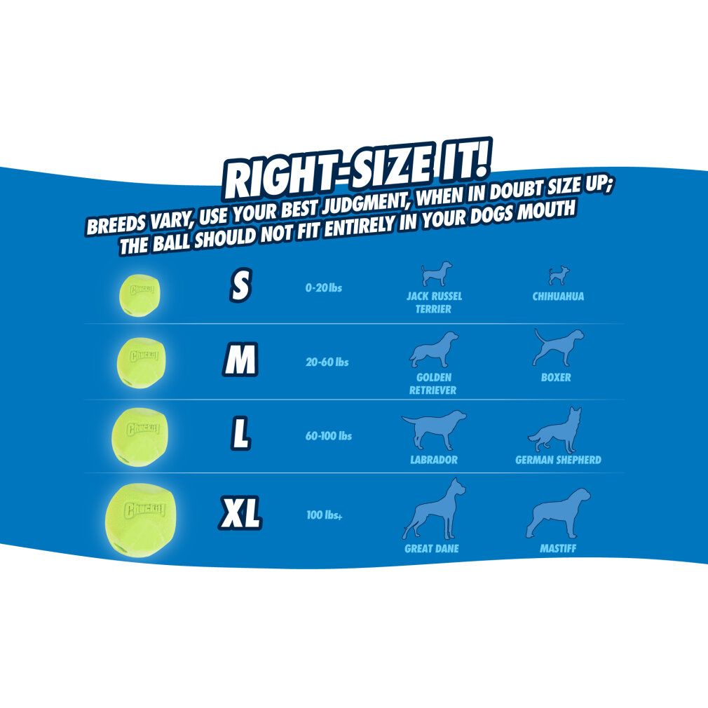 Chuckit Fetch Medley s 5 cm 3 Pack