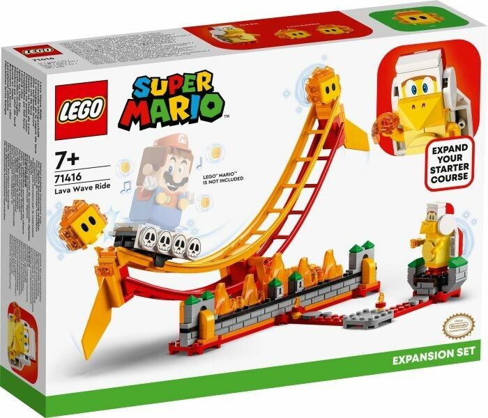 LEGO Super Mario Pack di Espansione Giro sull'Onda Lavica