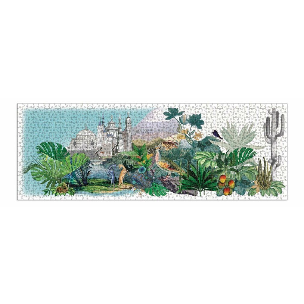 galison Puzzle panoramico reversibile Christian Lacroix: Conto alla rovescia 1000 pezzi