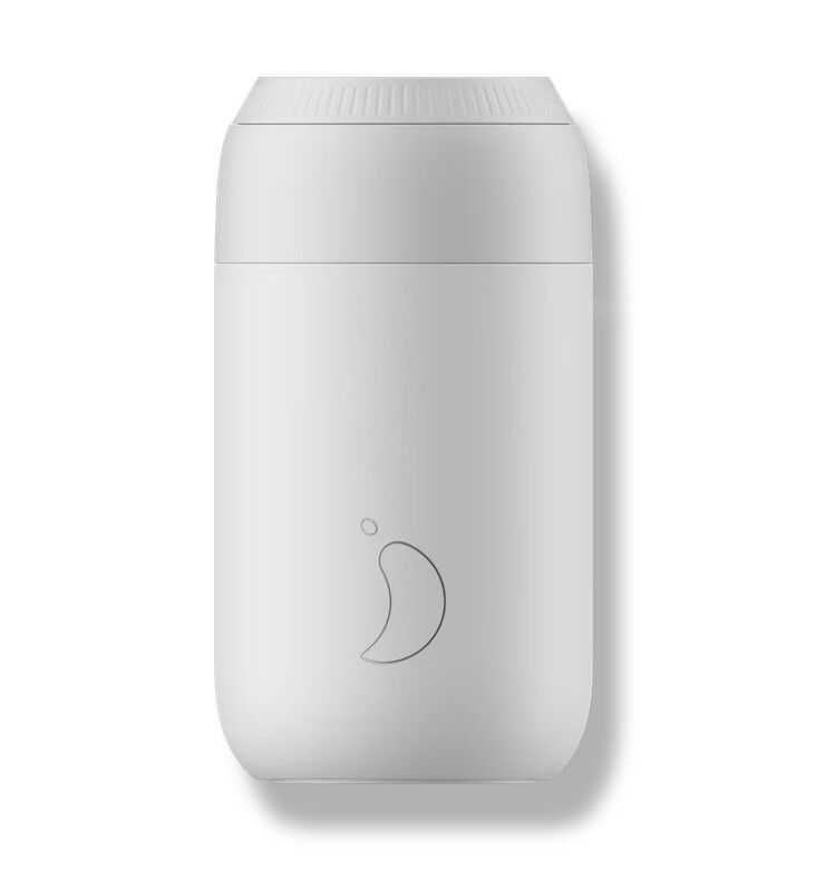 Tazza da caffè Chillys Serie 2 Tazza da bere Arctic White da 340 ml