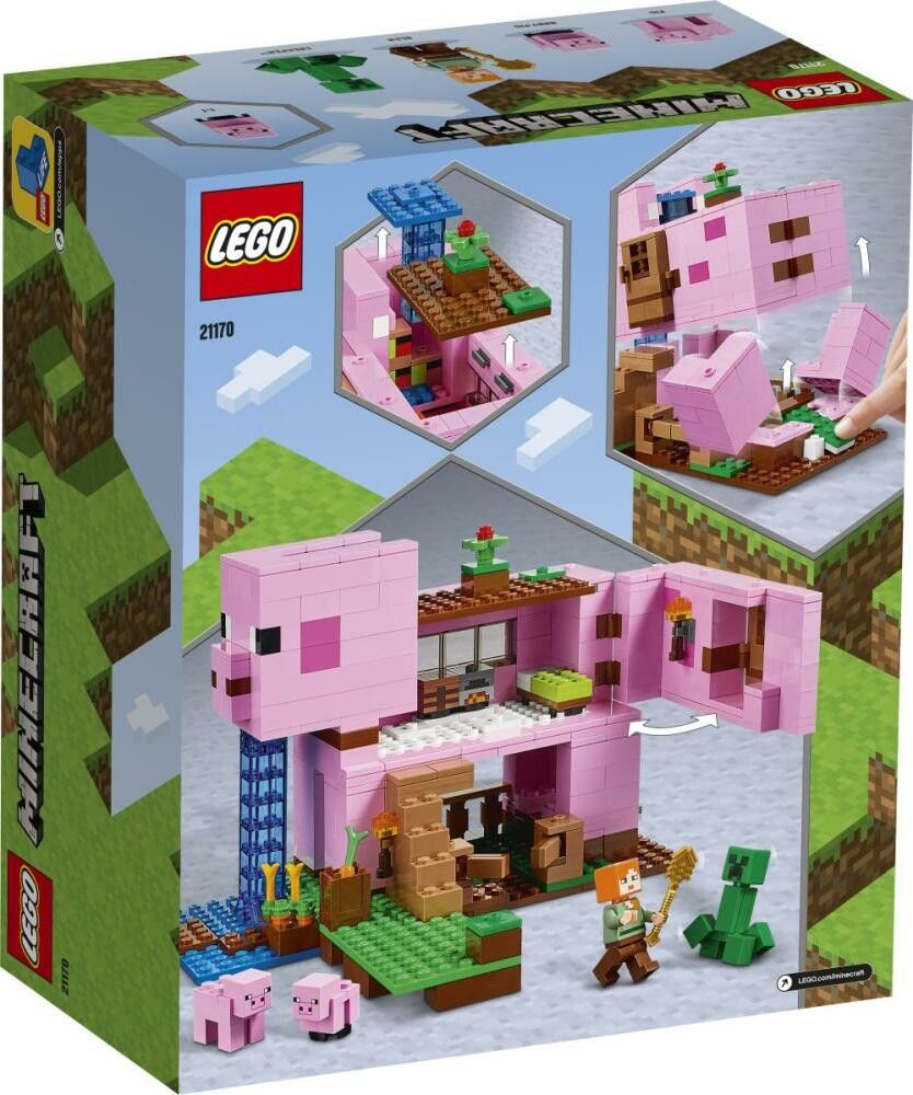 LEGO Minecraft La Pig House