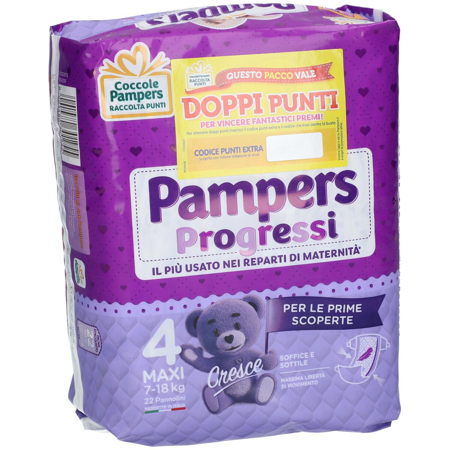 Pampers Progressi 4 Maxi 7-18 kg