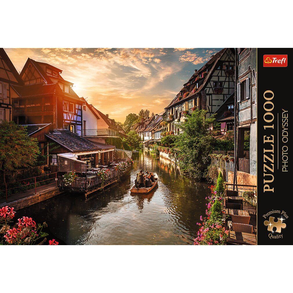trefl Puzzle Premium Plus Odissea fotografica: Piccola Venezia a Colmar 1000 pezzi