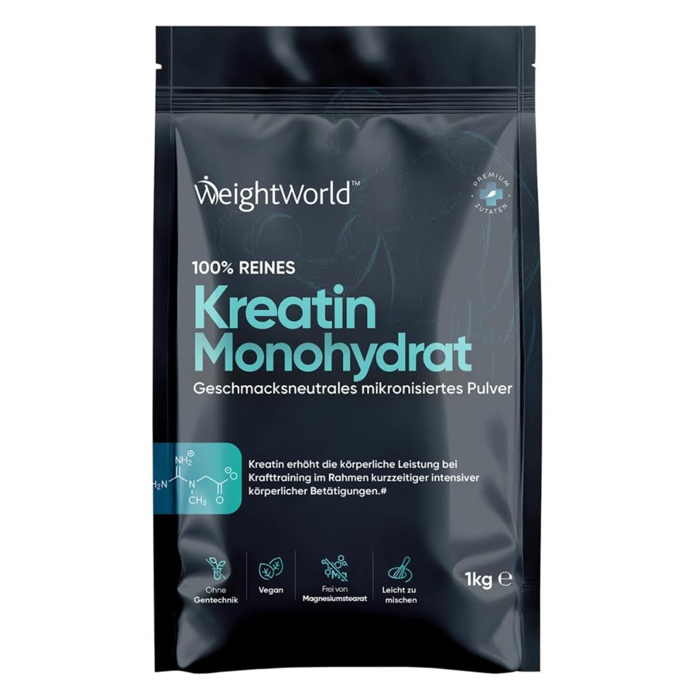 WeightWorld Creatin Monohydrat Pulver