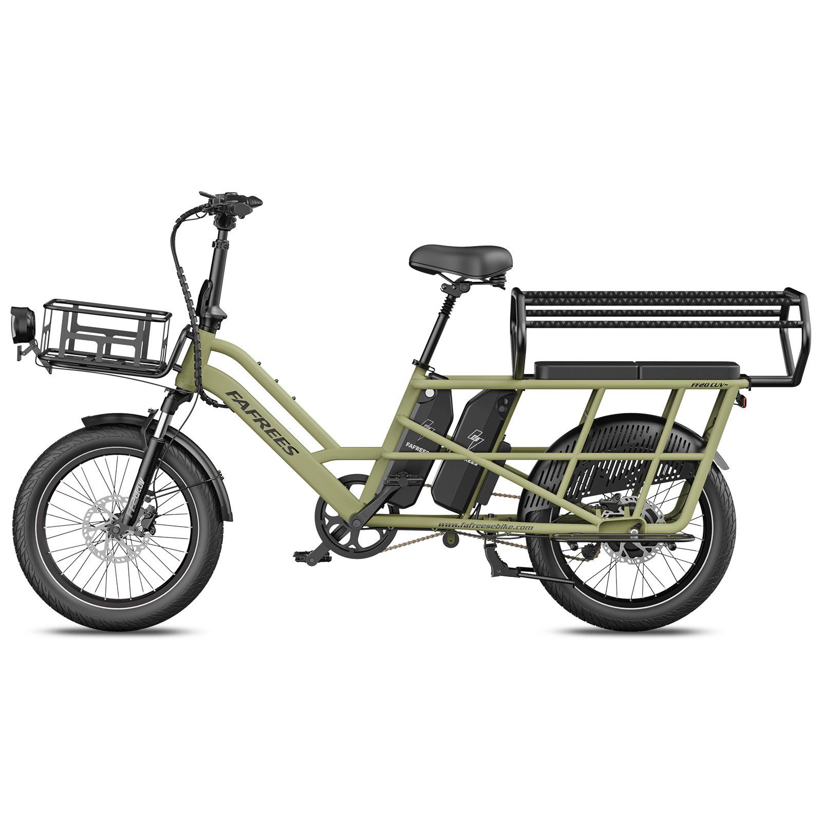 FAFREES FF20 CUV E-bike modulare a passo lungo – Doppia batteria da 30 Ah