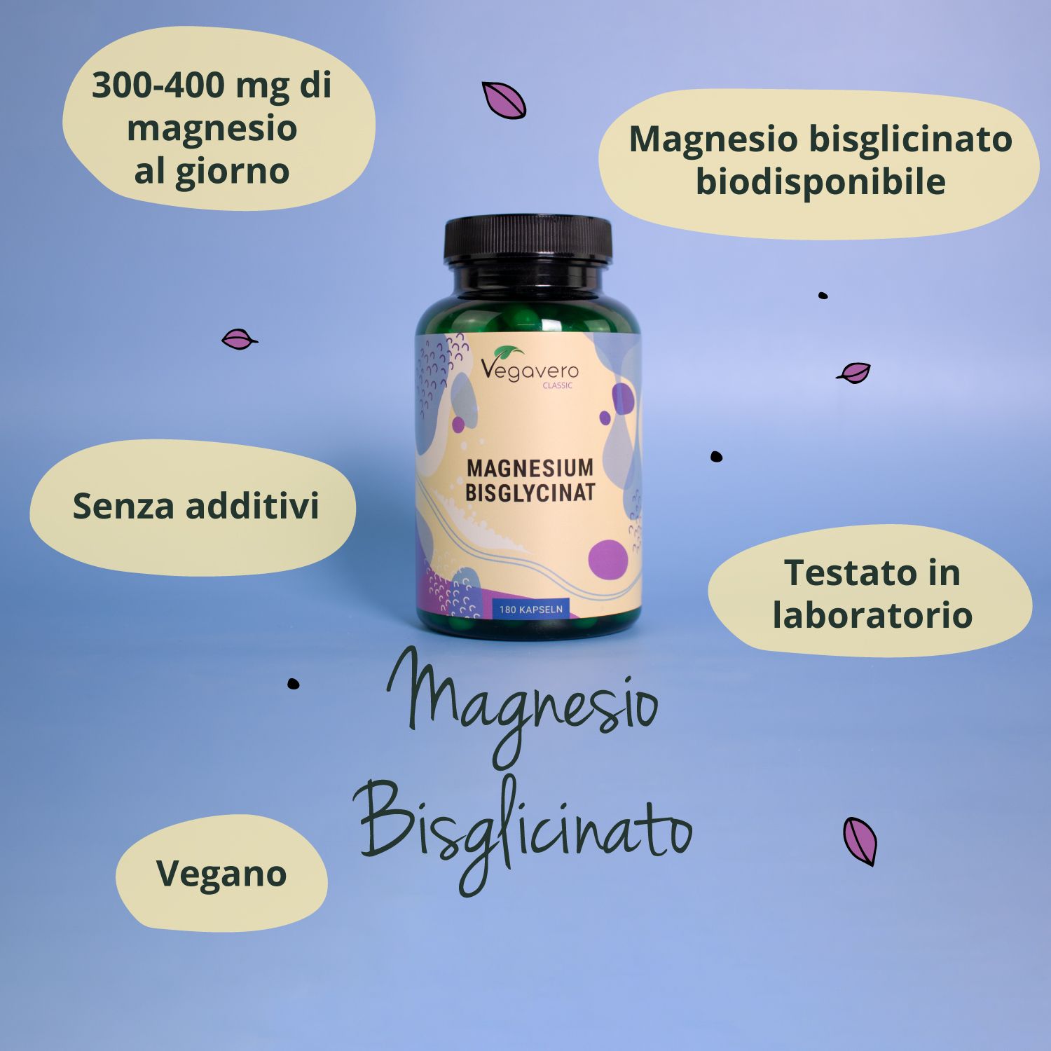 VEGAVERO Magnesio Bisglicinato