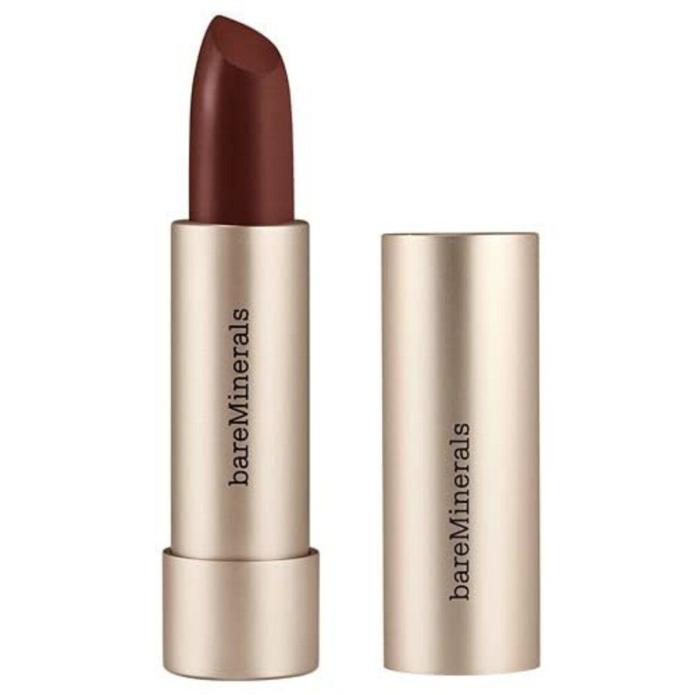 Rossetto Bareminerals Mineralist Hydra-Smoothing, tonalità Integrity, astuccio dorato, svitato.