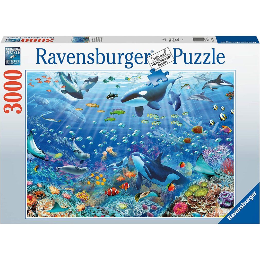 Puzzle Divertimento subacqueo colorato (3000 pezzi)