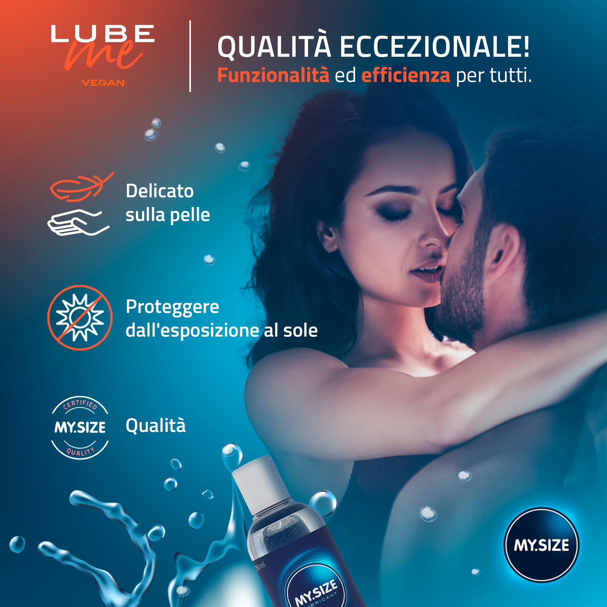 MY.SIZE Lube Me Gel Lubrificante Vegan