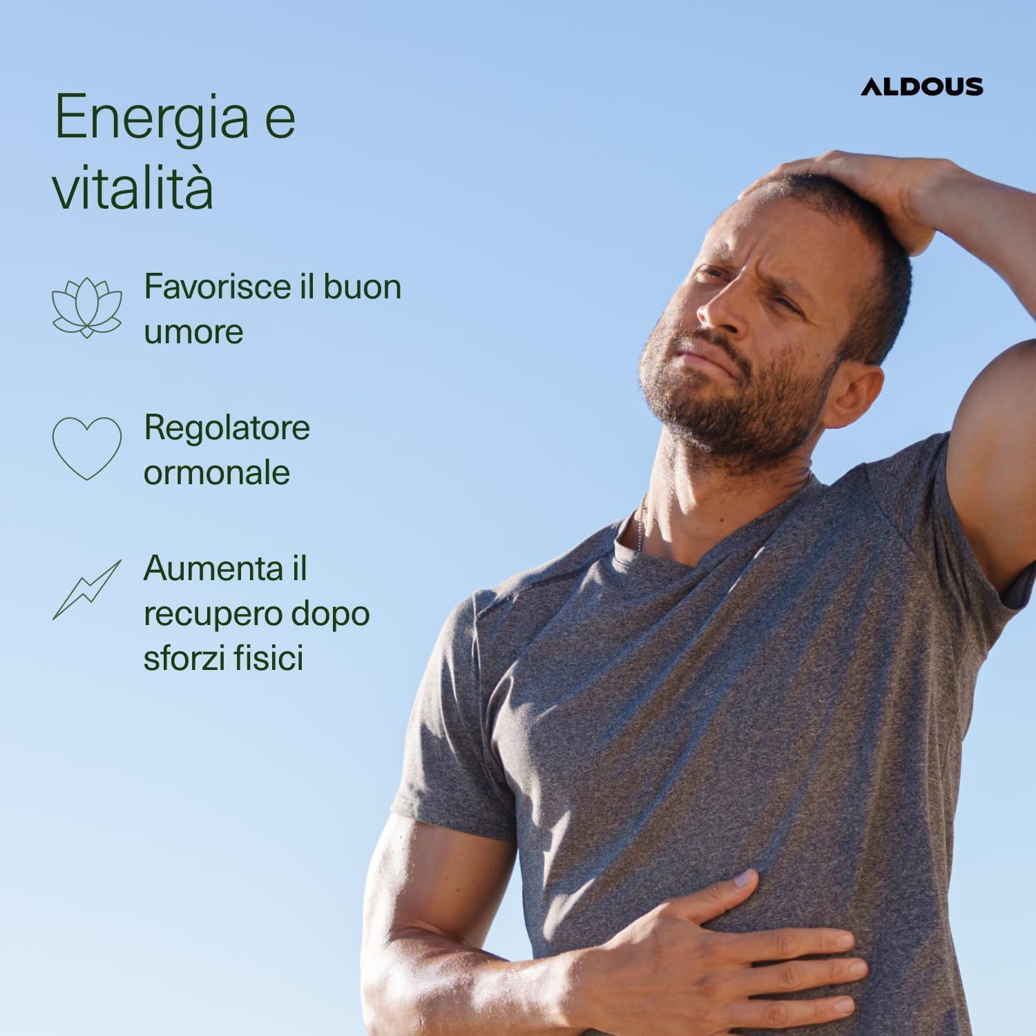 Aldous Compresse di Estratto Puro di Maca