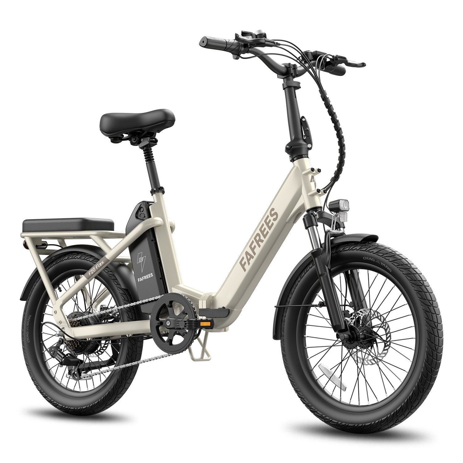 FAFREES F20 Flex E-bike pieghevole, batteria rimovibile da 25 Ah, 7 velocità