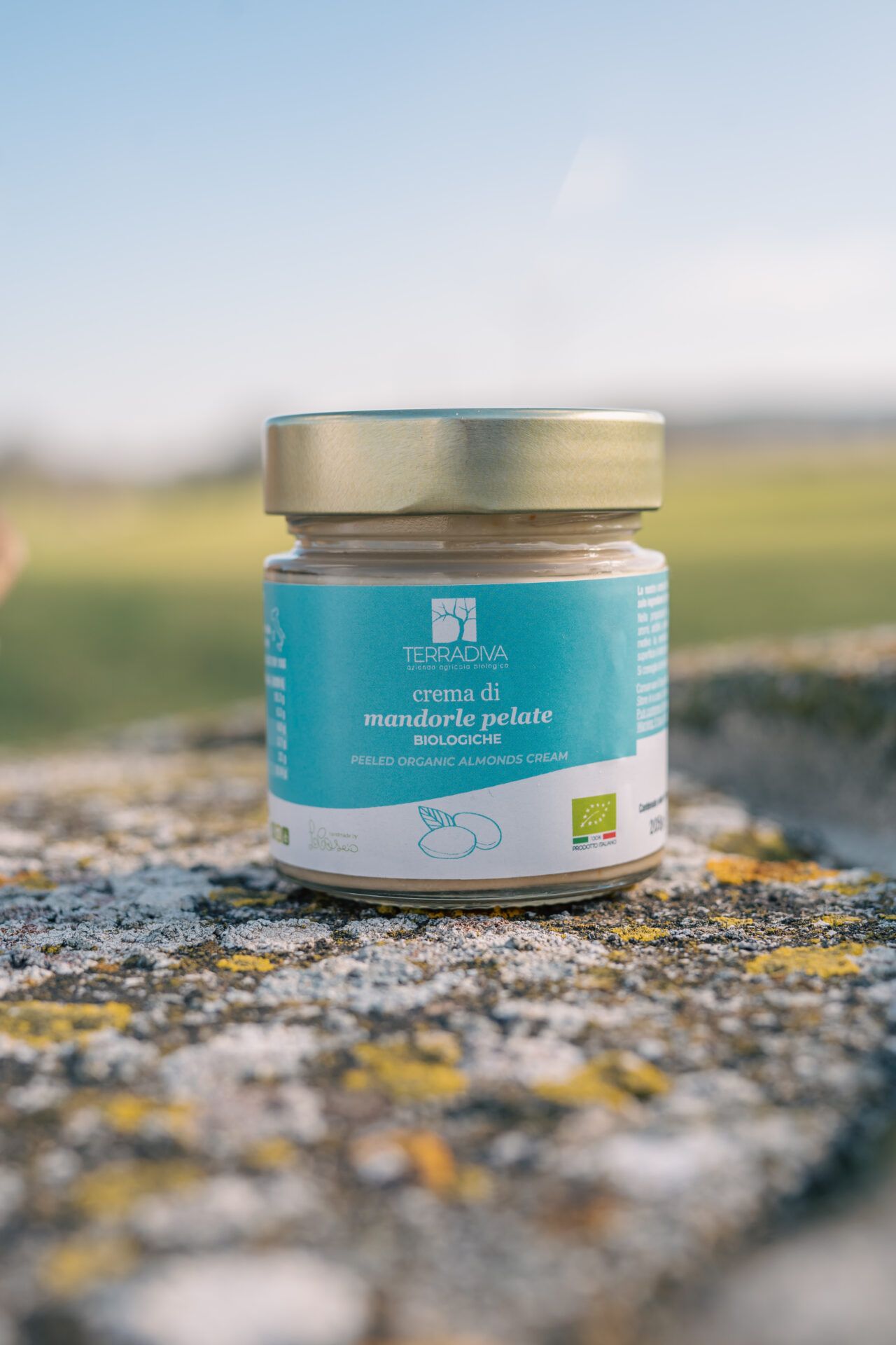 Terradiva crema spalmabile di mandorle pelate biologiche