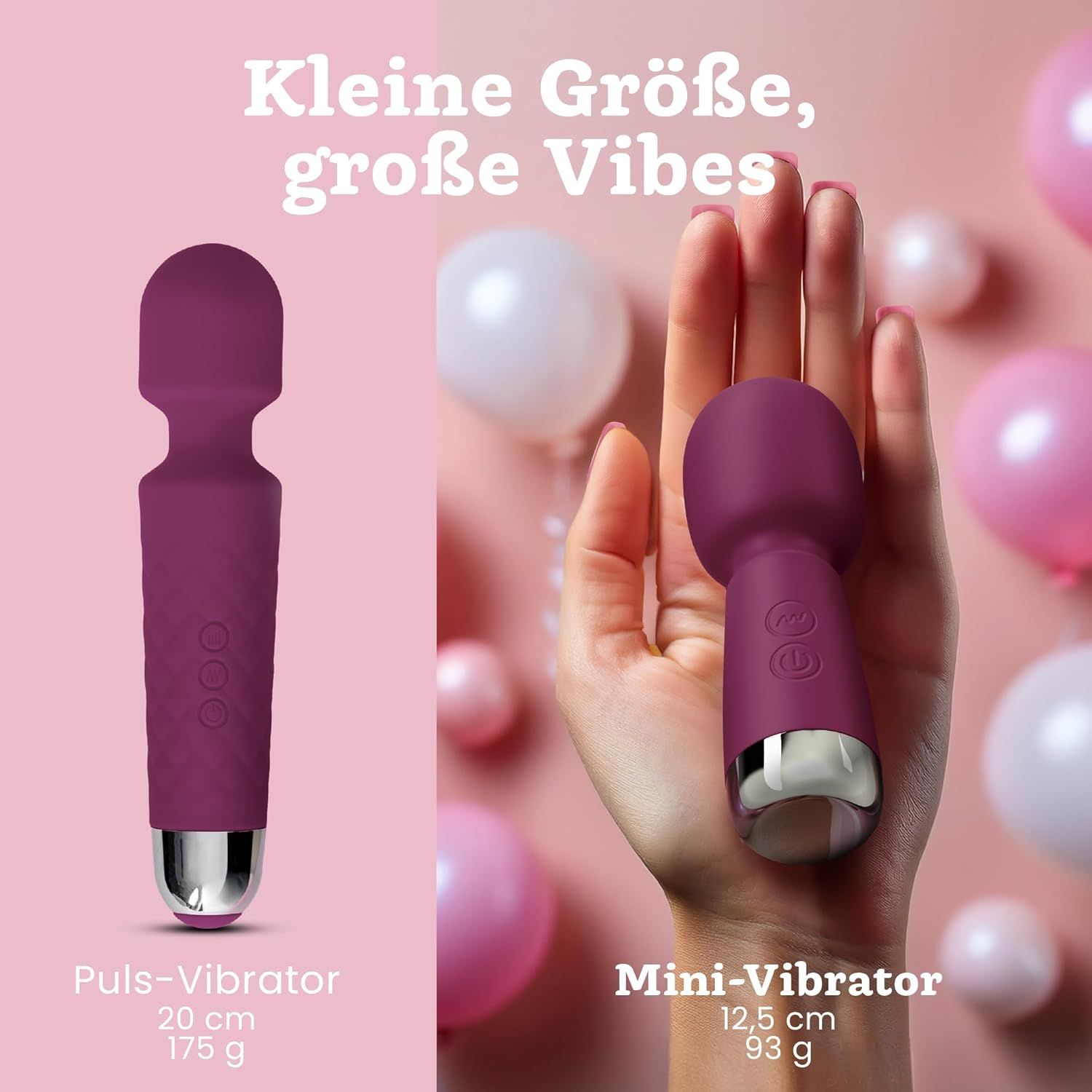 Oliver James Bullet Mini Vibratore, colore viola