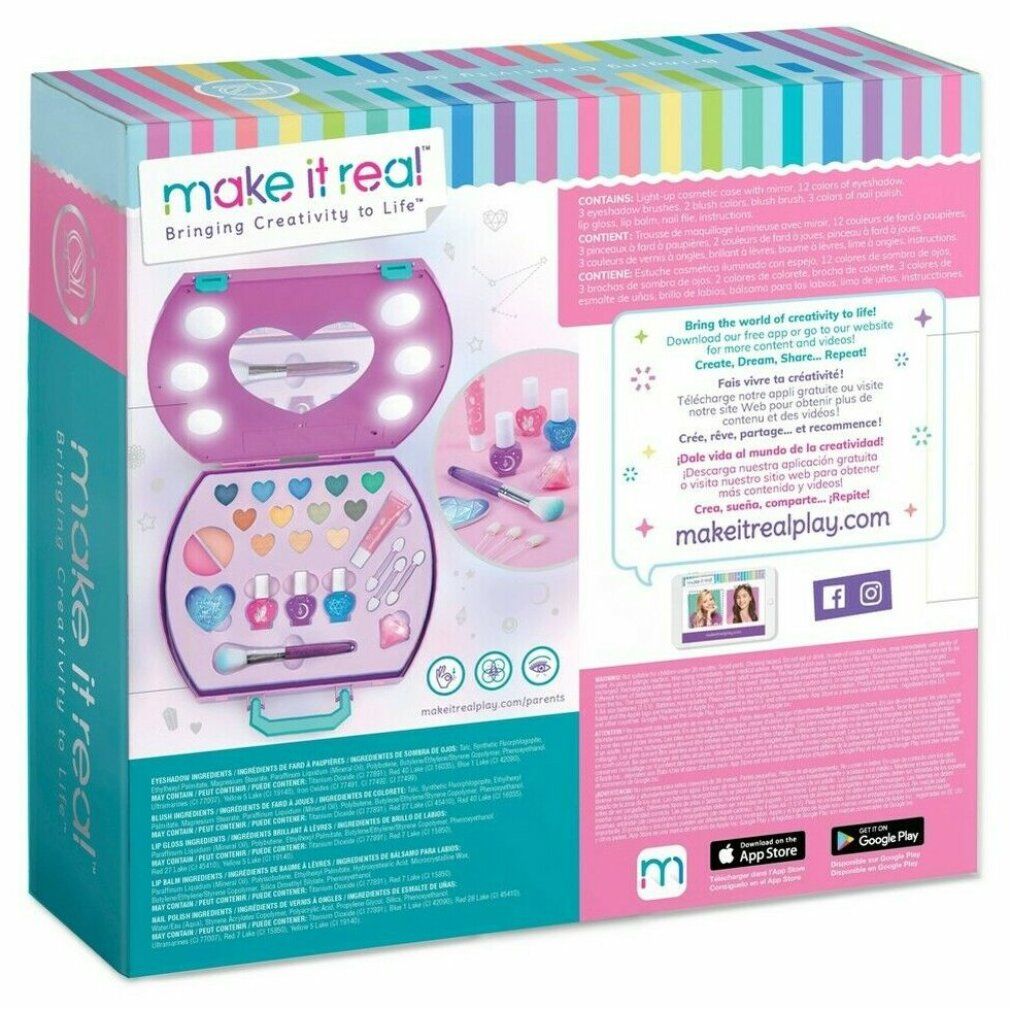 Valigetta Make It Real con illuminazione