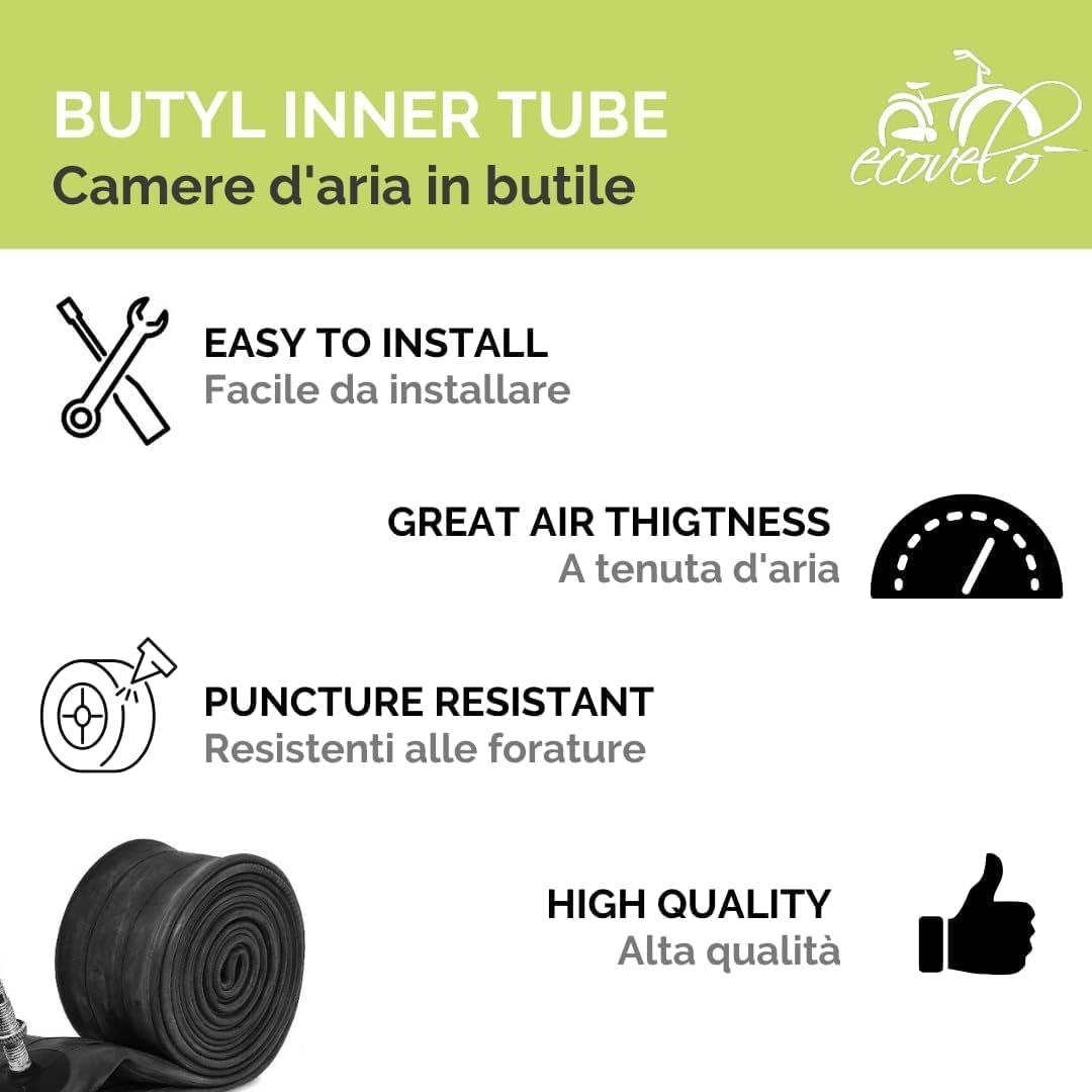 2 Copertoni 24 x 1 3/8 (37-540) + Camere America