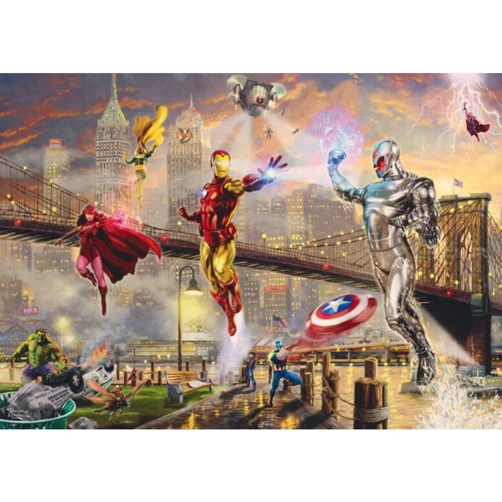 Studi Thomas Kinkade: Marvel - Iron Man (1000 pezzi)