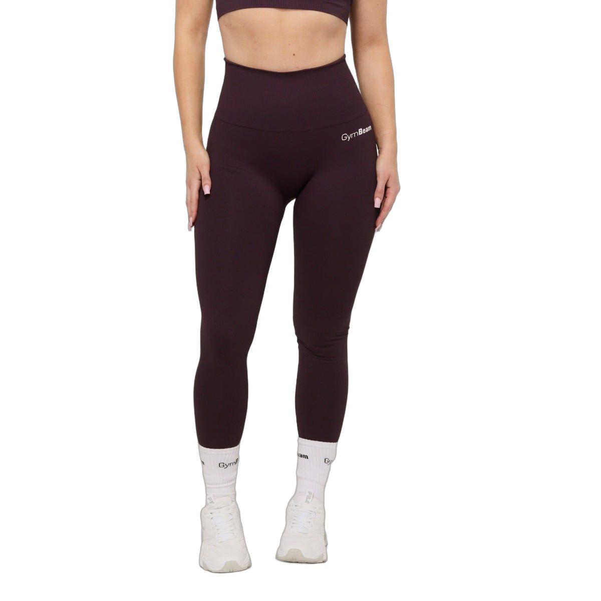 GymBeam Leggings donna GymBabe Eclipse senza cuciture a vita alta