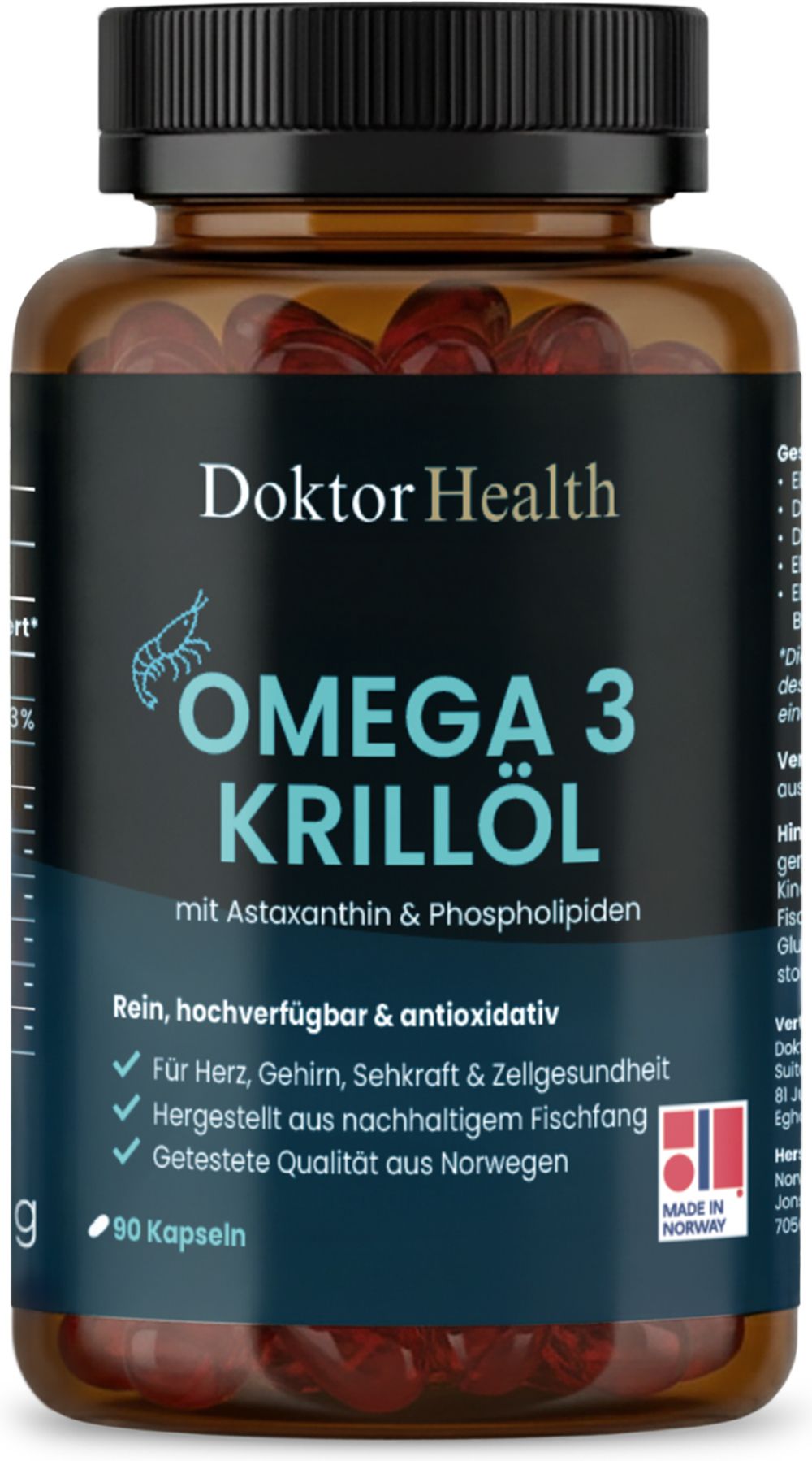 Doktor Health olio di krill omega 3