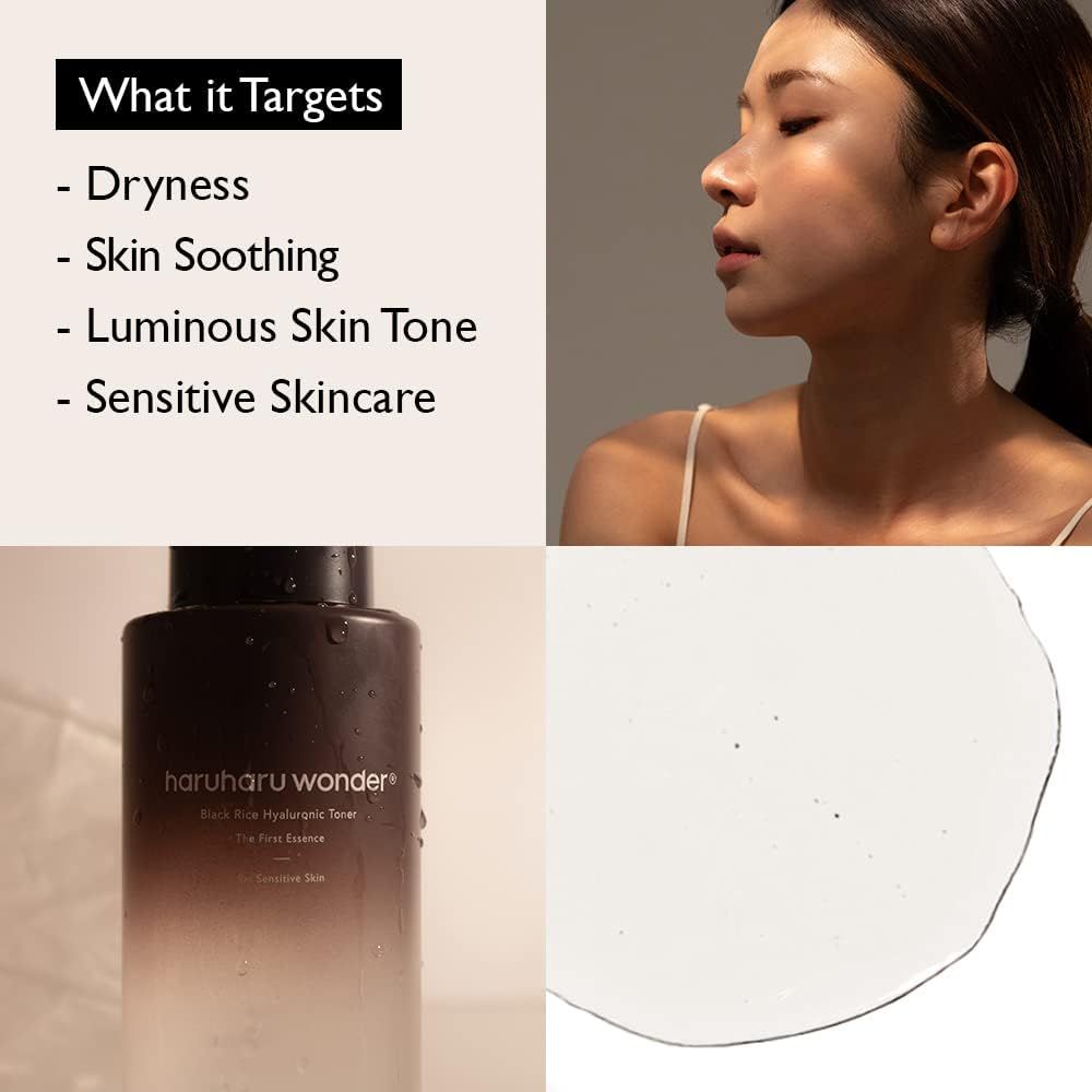 Haruharu Wonder Toner Riso Nero Ialuronico 300 ml