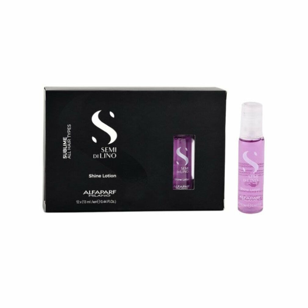 Alfaparf Milano Semi Di Lino Sublime Shine Lotion Fiale 12x