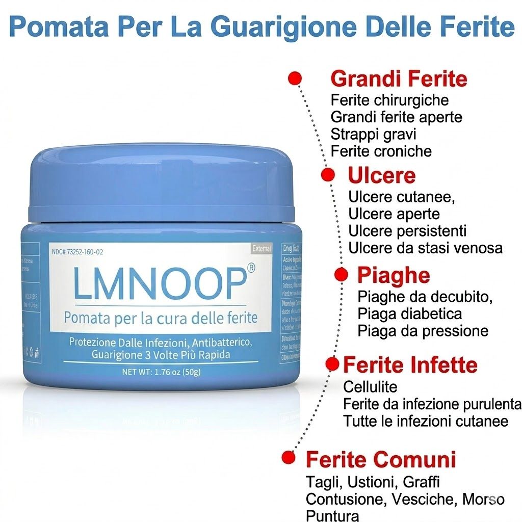 LMNOOP unguento per la cura della pelle ad azione intensiva