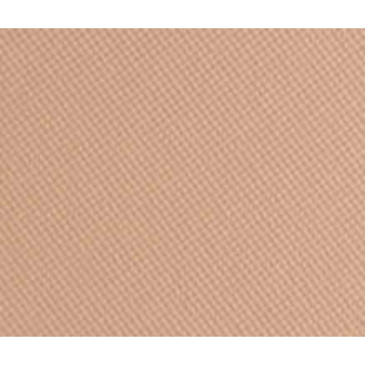 Primo piano di una superficie di cipria beige con una struttura fine e pressata.