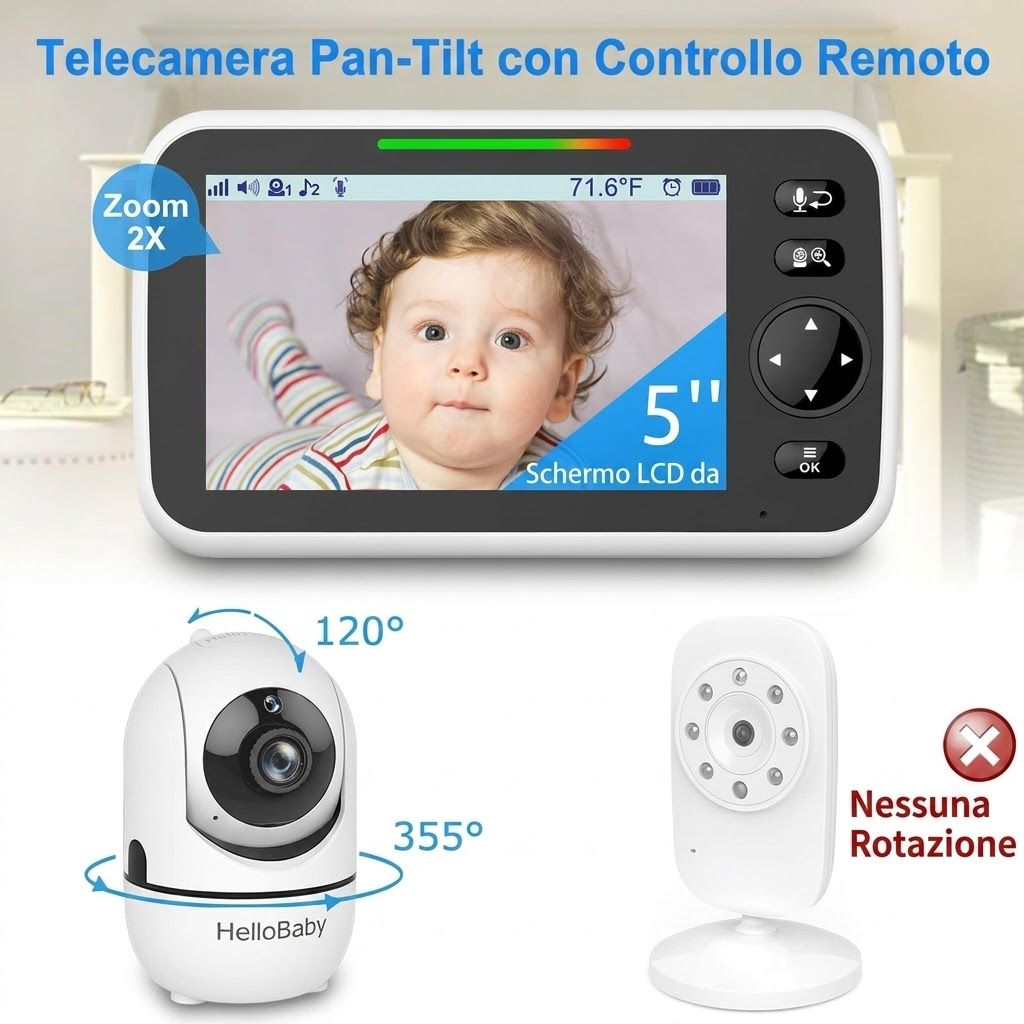 Baby monitor con telecamera HelloBaby
