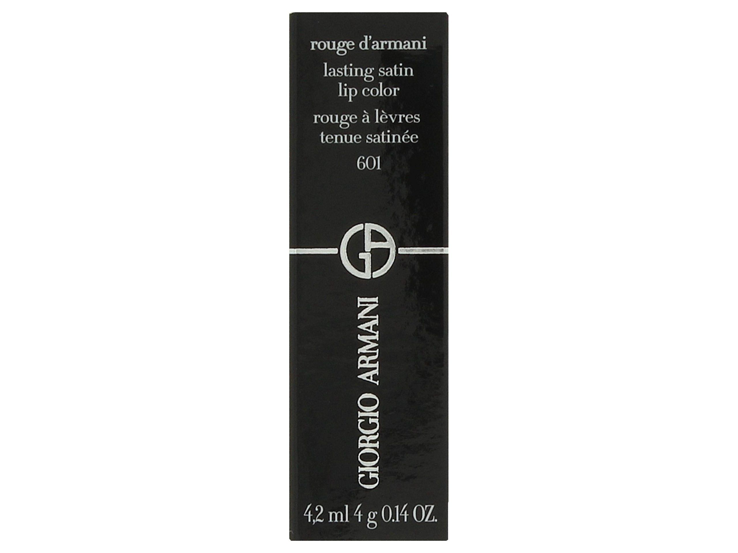 Giorgio Armani Rouge D'Armani Lasting Satin Lip Color No. 601 Attitude Femme 4g