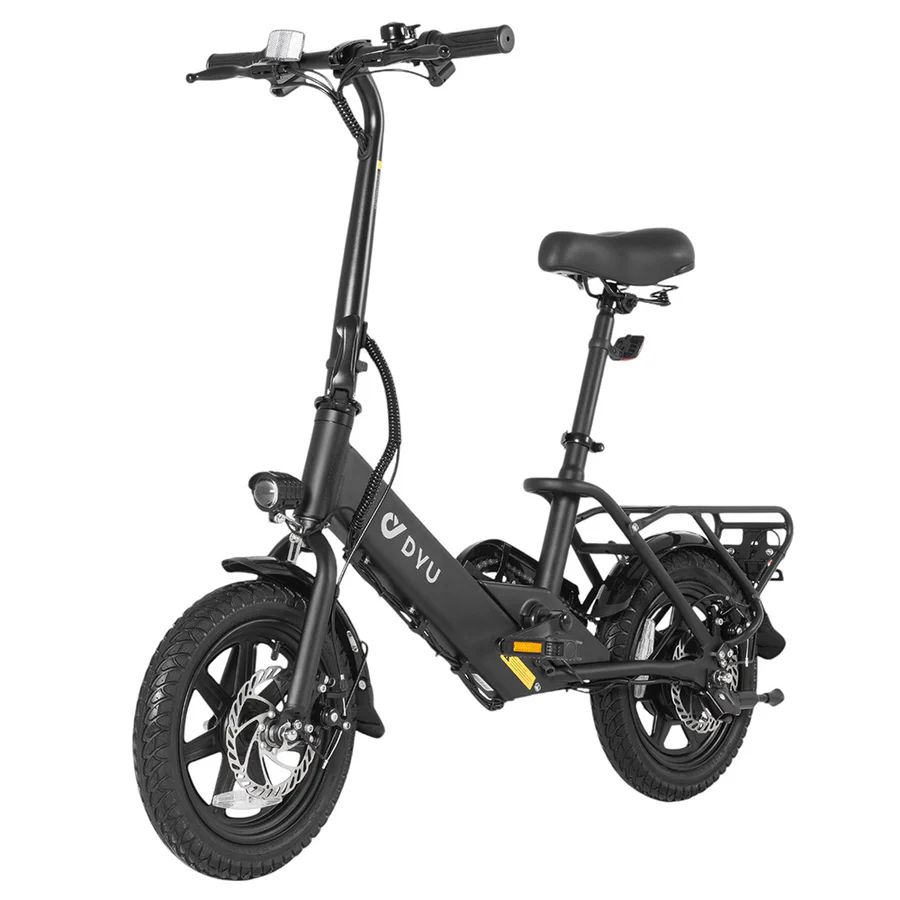 Bicicletta elettrica DYU C3 con batteria da 36 V 7,5 Ah