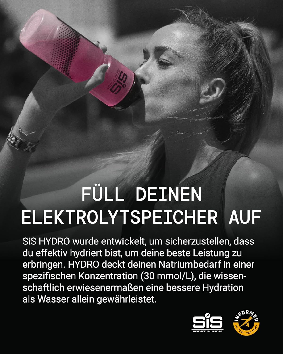 Science in Sport HYDRO Compresse Pompelmo Rosa
