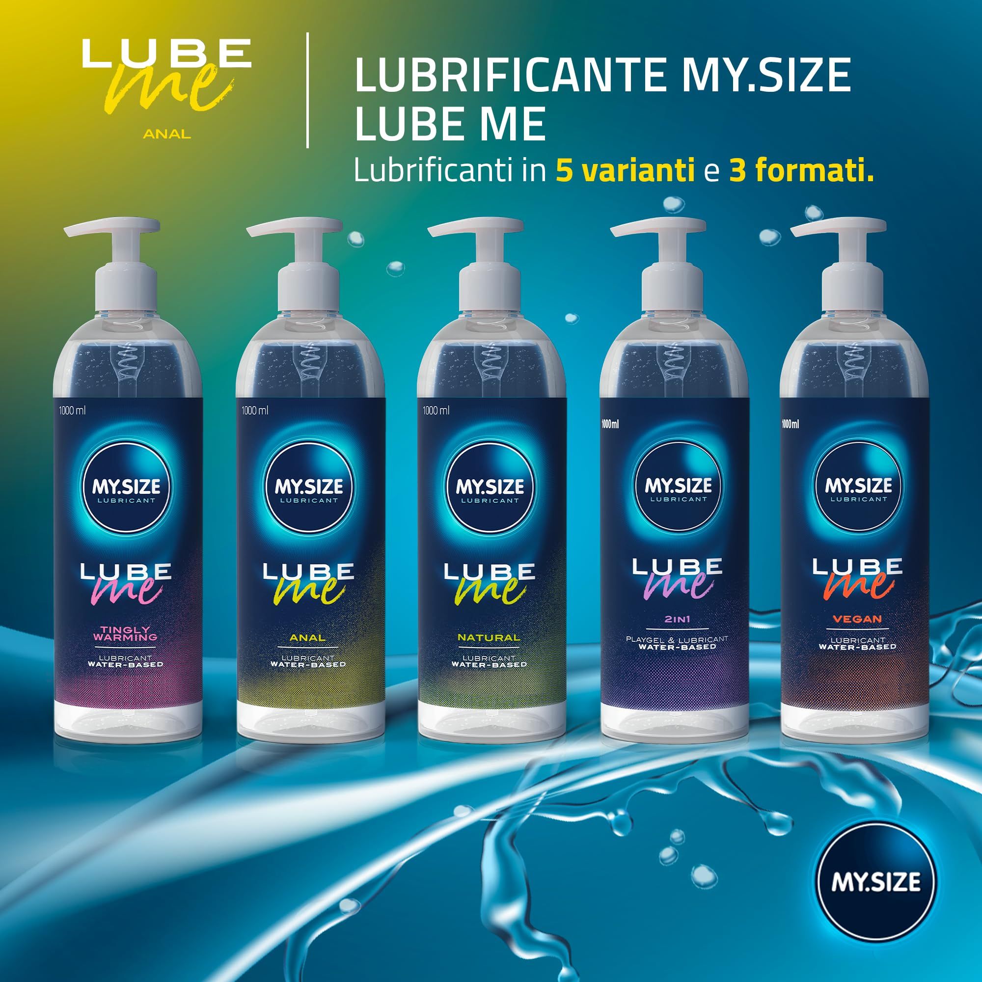 MY.SIZE Lube Me Gel Lubrificante Anal