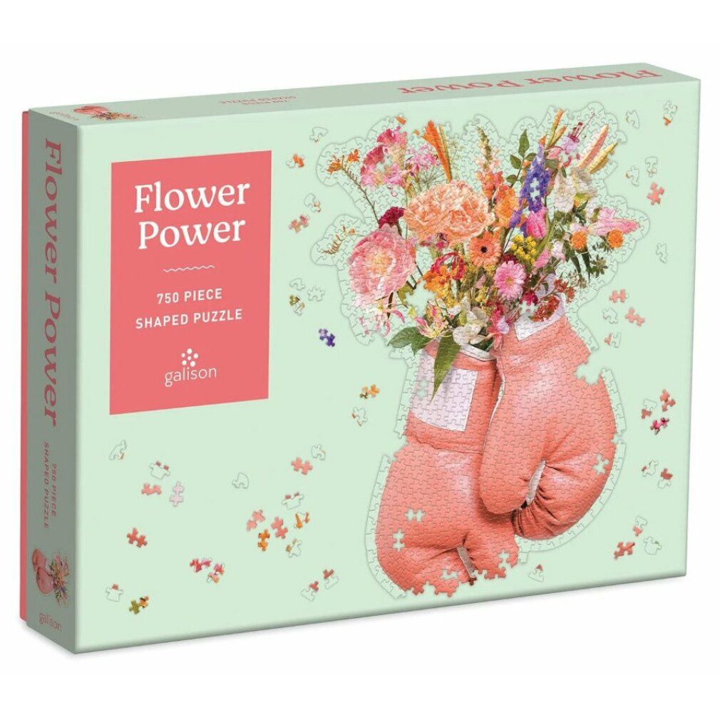 galison Puzzle di forme Il potere dei fiori 750 pezzi