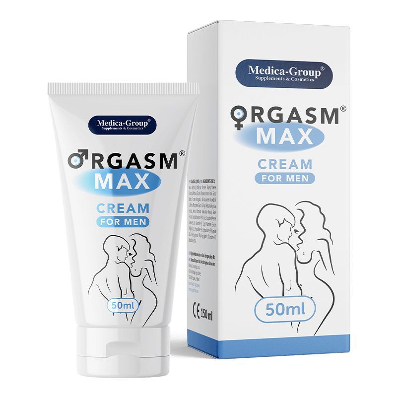 Medica-Group Orgasm Max Crema per uomo, tubo e scatola da 50ml.