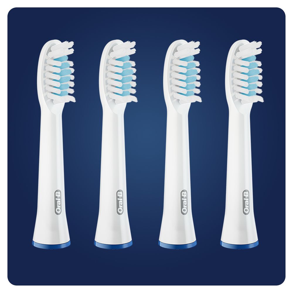 Oral-B Pulsonic Sensitive 4 pz Bianco 1 pz - Redcare