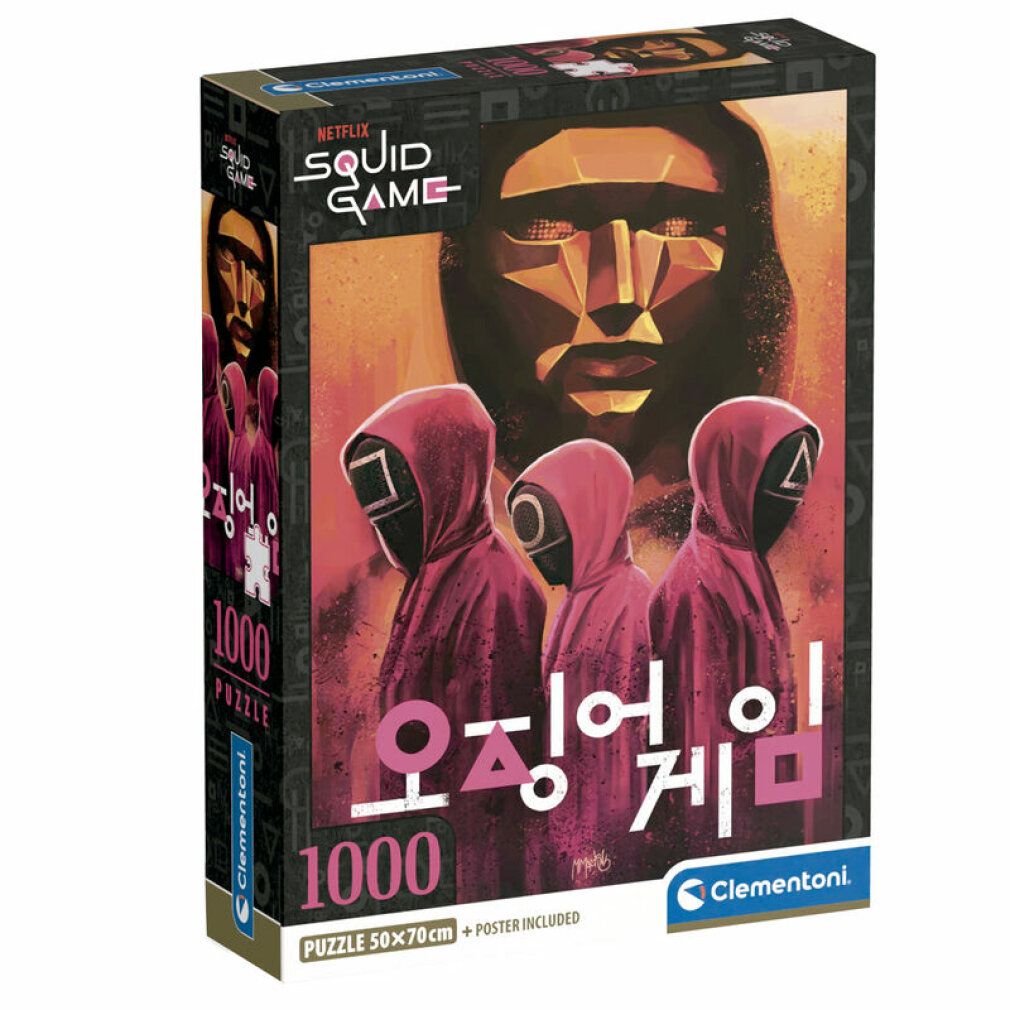 Il puzzle del calamaro 1000 pezzi