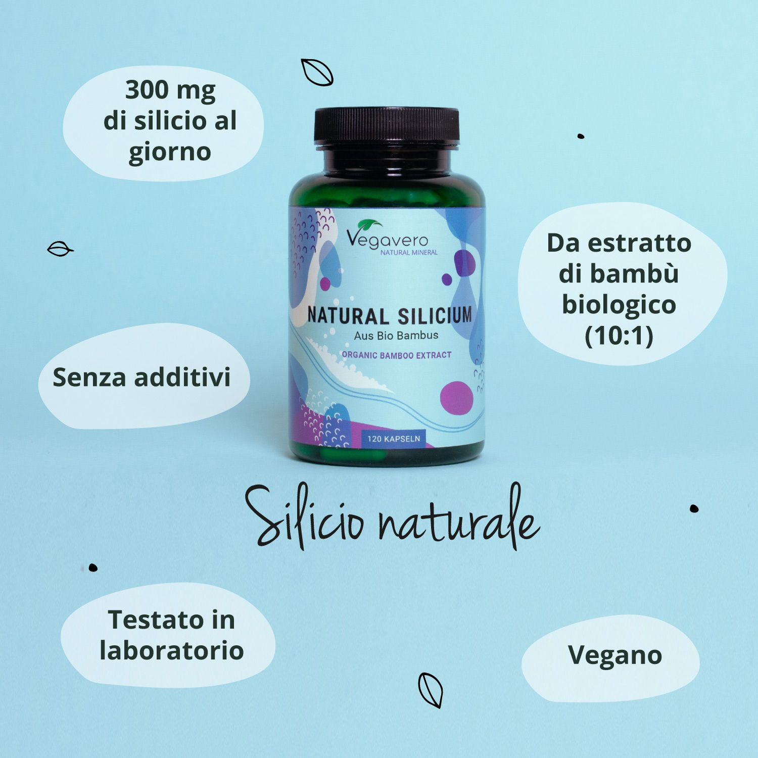 VEGAVERO Silicio Naturale BIO