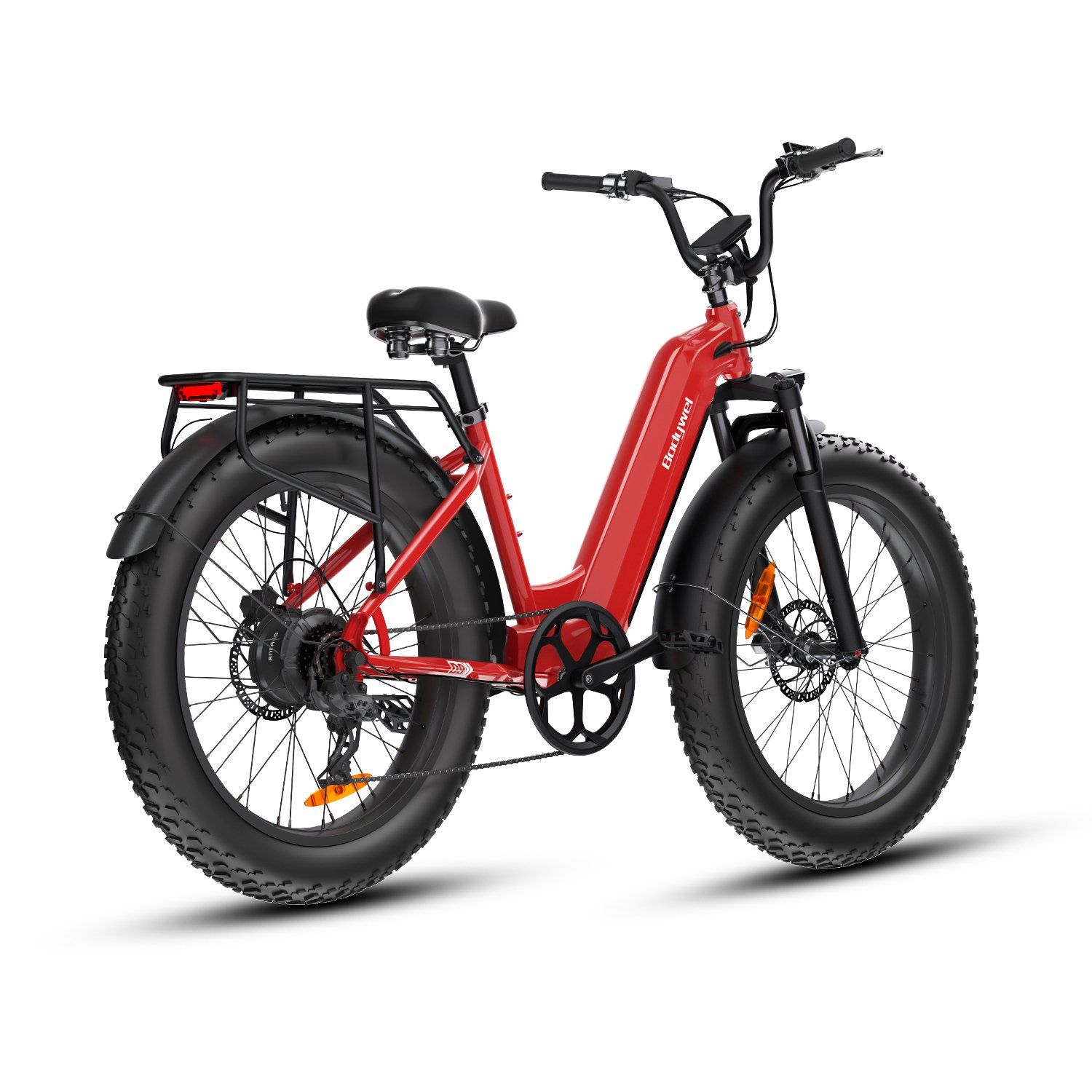 Bodywel D9 Bicicletta elettrica con display LED da 48 V 15 Ah e connettività app