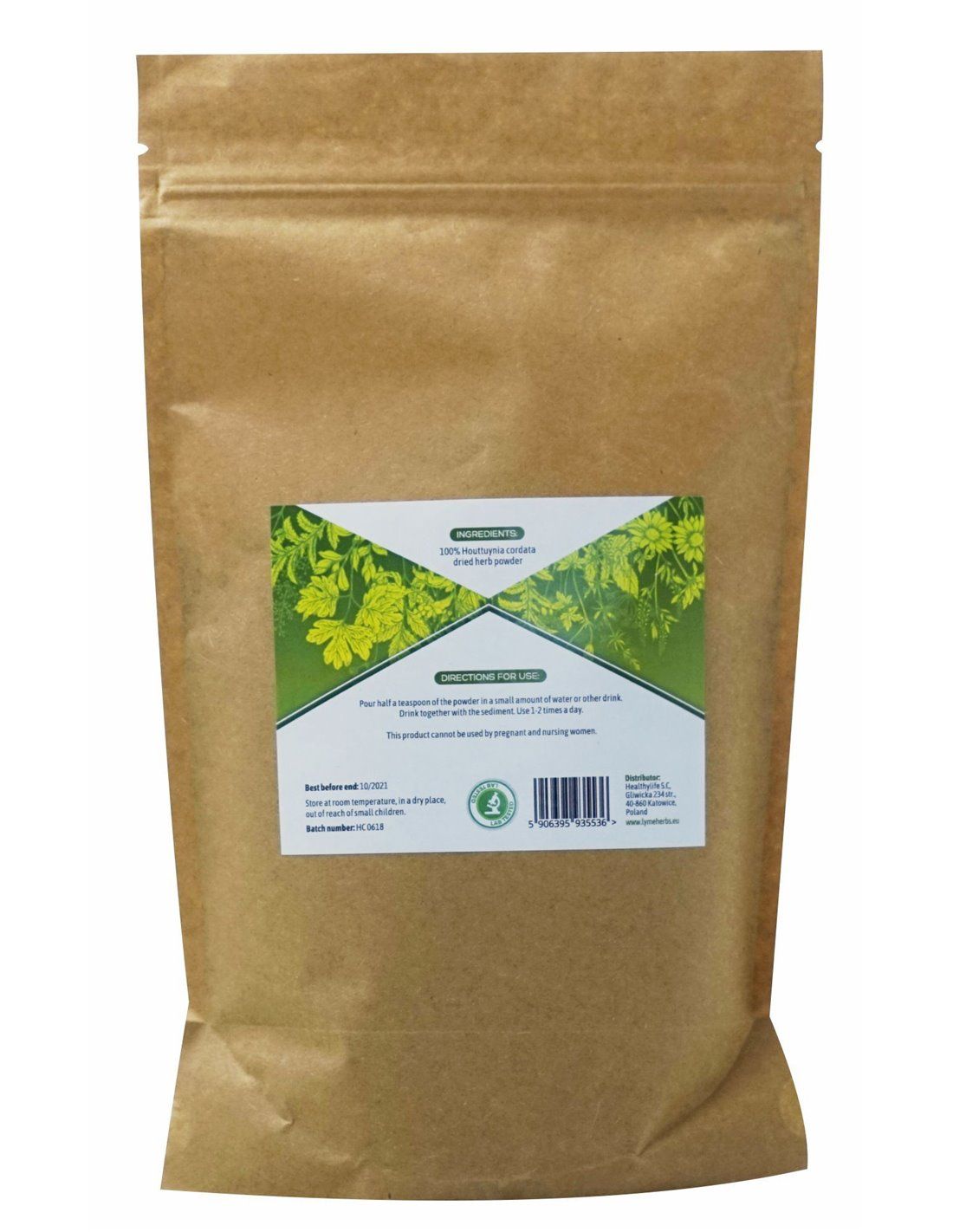 Lymeherbs Houttuynia cordata in polvere