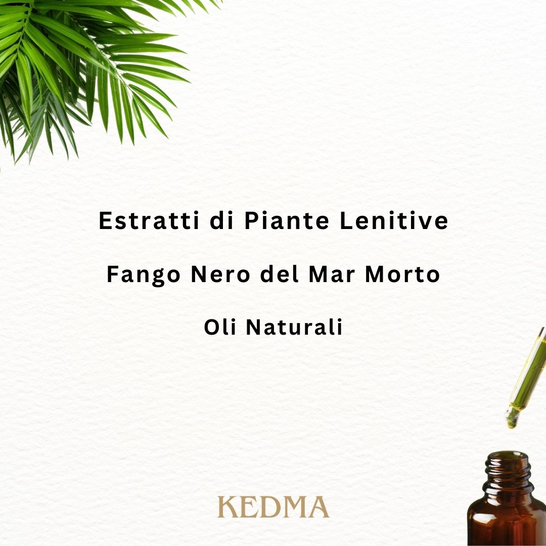 Kedma - Fango Nero del Mar Morto per Trattamento Rivitalizzante