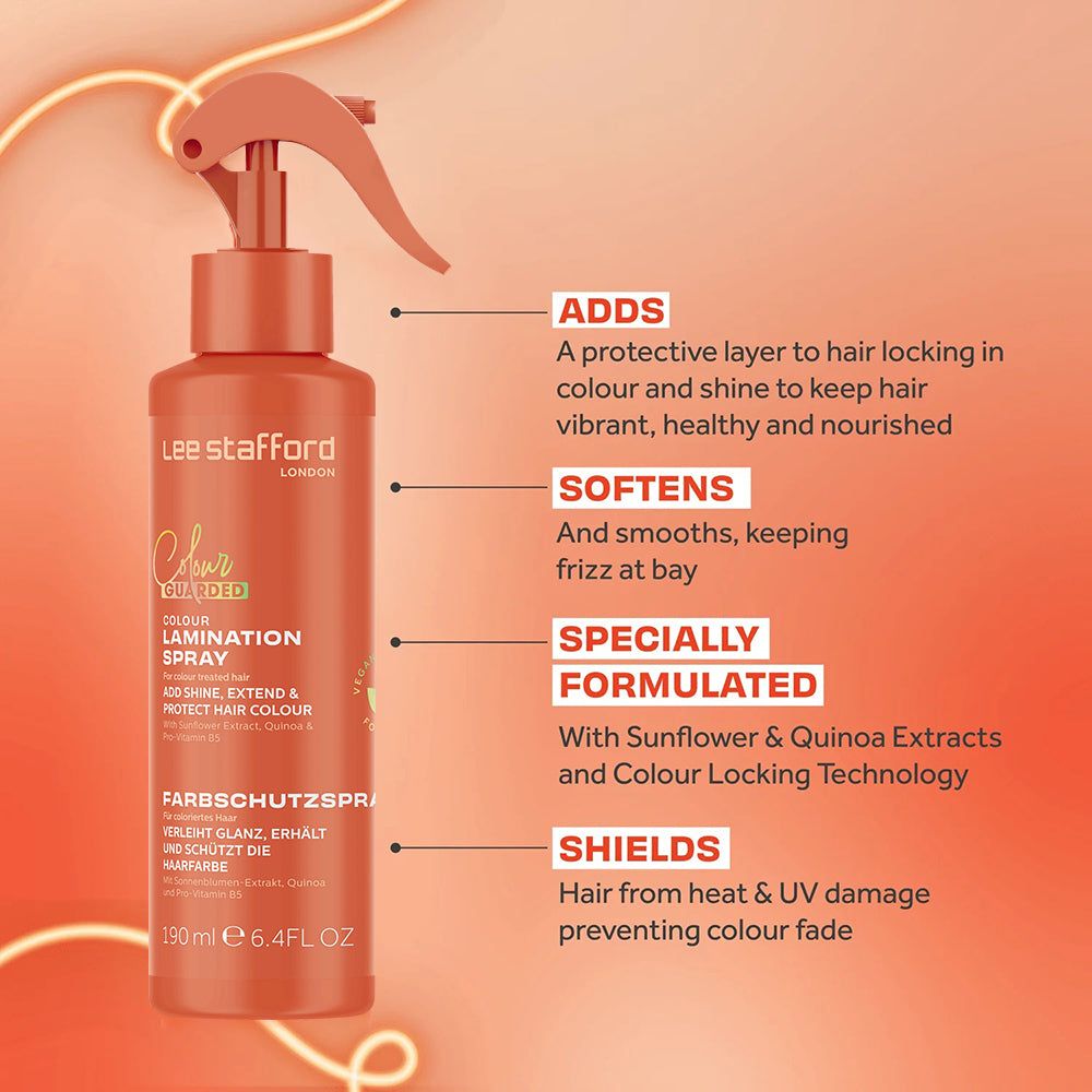LEE STAFFORD Colour Guarded spray per laminazione colorata
